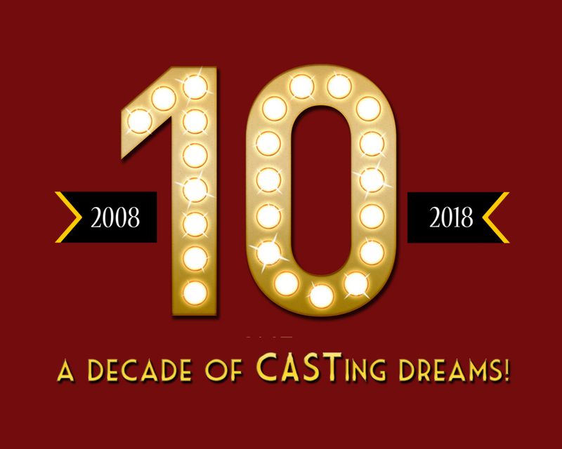 Decade of Casting Dreams Poster Art