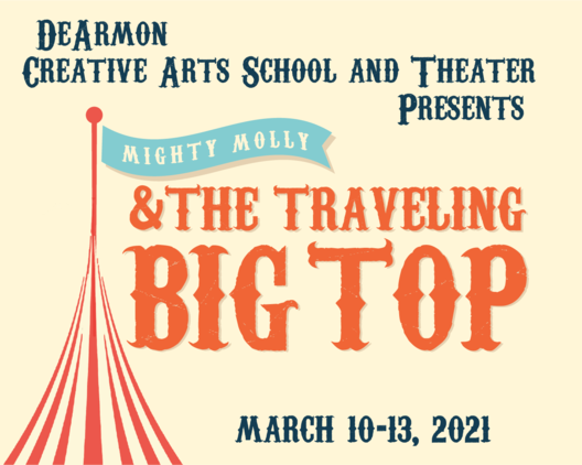 Migthy Molly and The Traveling Big Top Poster Art